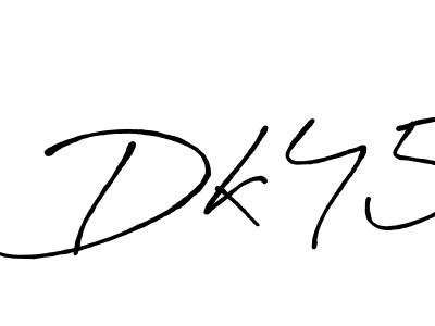 Create a beautiful signature design for name Dk45. With this signature (Antro_Vectra_Bolder) fonts, you can make a handwritten signature for free. Dk45 signature style 7 images and pictures png