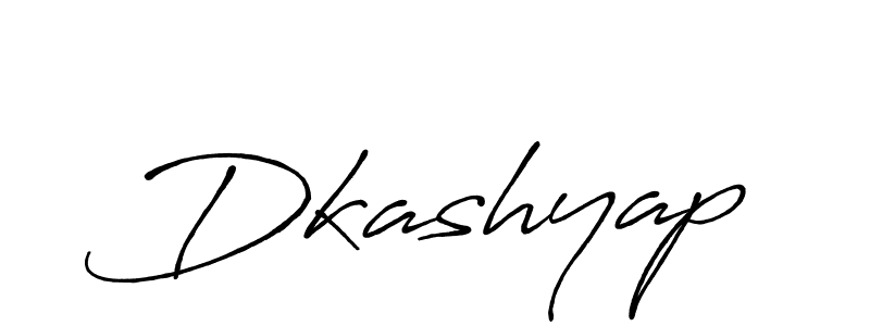 Create a beautiful signature design for name Dkashyap. With this signature (Antro_Vectra_Bolder) fonts, you can make a handwritten signature for free. Dkashyap signature style 7 images and pictures png