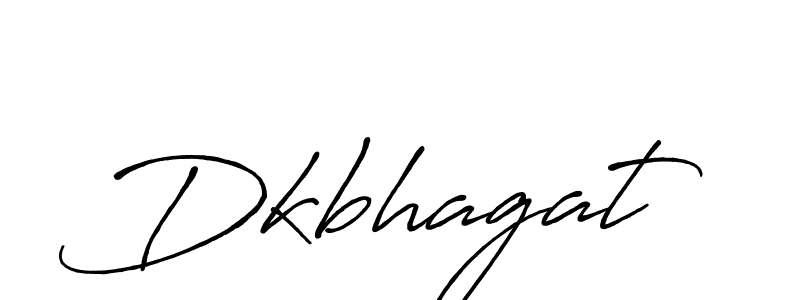 Dkbhagat stylish signature style. Best Handwritten Sign (Antro_Vectra_Bolder) for my name. Handwritten Signature Collection Ideas for my name Dkbhagat. Dkbhagat signature style 7 images and pictures png