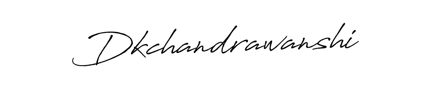 It looks lik you need a new signature style for name Dkchandrawanshi. Design unique handwritten (Antro_Vectra_Bolder) signature with our free signature maker in just a few clicks. Dkchandrawanshi signature style 7 images and pictures png