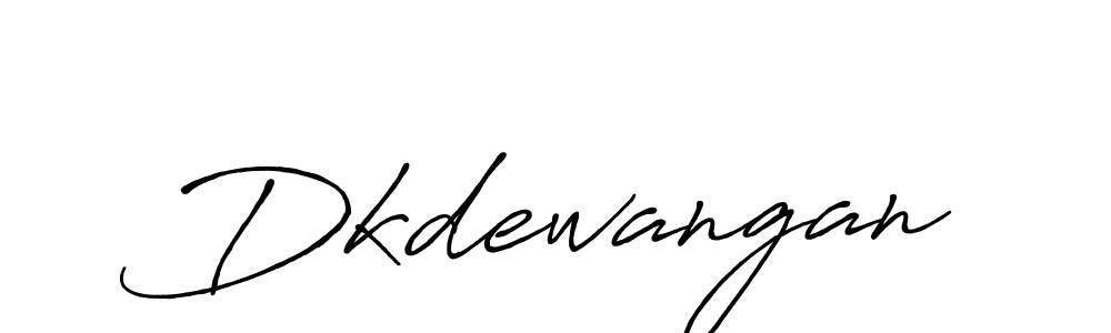 Use a signature maker to create a handwritten signature online. With this signature software, you can design (Antro_Vectra_Bolder) your own signature for name Dkdewangan. Dkdewangan signature style 7 images and pictures png
