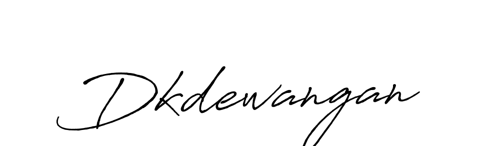 Use a signature maker to create a handwritten signature online. With this signature software, you can design (Antro_Vectra_Bolder) your own signature for name Dkdewangan. Dkdewangan signature style 7 images and pictures png