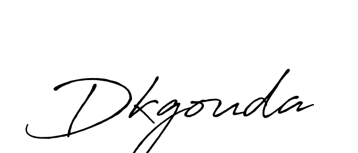 The best way (Antro_Vectra_Bolder) to make a short signature is to pick only two or three words in your name. The name Dkgouda include a total of six letters. For converting this name. Dkgouda signature style 7 images and pictures png