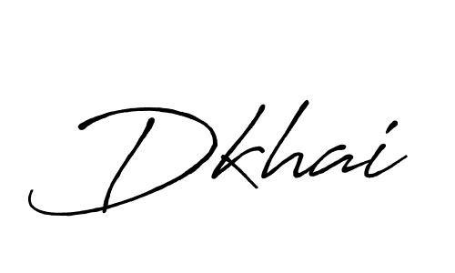 Once you've used our free online signature maker to create your best signature Antro_Vectra_Bolder style, it's time to enjoy all of the benefits that Dkhai name signing documents. Dkhai signature style 7 images and pictures png