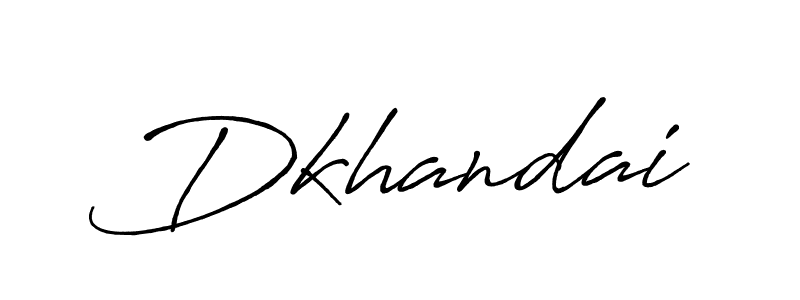 How to make Dkhandai name signature. Use Antro_Vectra_Bolder style for creating short signs online. This is the latest handwritten sign. Dkhandai signature style 7 images and pictures png