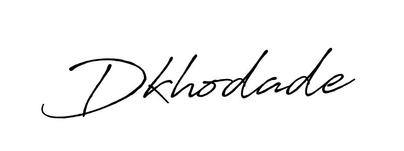 Use a signature maker to create a handwritten signature online. With this signature software, you can design (Antro_Vectra_Bolder) your own signature for name Dkhodade. Dkhodade signature style 7 images and pictures png