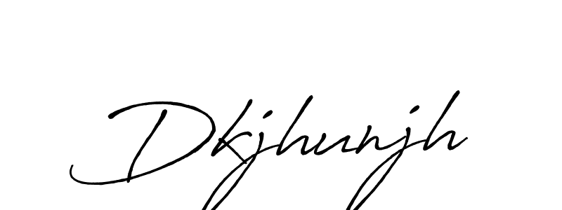 Also we have Dkjhunjh name is the best signature style. Create professional handwritten signature collection using Antro_Vectra_Bolder autograph style. Dkjhunjh signature style 7 images and pictures png