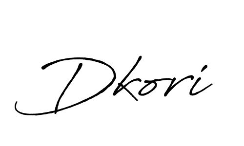 Best and Professional Signature Style for Dkori. Antro_Vectra_Bolder Best Signature Style Collection. Dkori signature style 7 images and pictures png