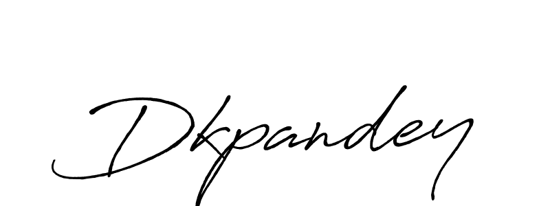 Create a beautiful signature design for name Dkpandey. With this signature (Antro_Vectra_Bolder) fonts, you can make a handwritten signature for free. Dkpandey signature style 7 images and pictures png