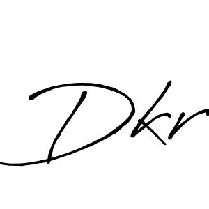 Make a beautiful signature design for name Dkr. With this signature (Antro_Vectra_Bolder) style, you can create a handwritten signature for free. Dkr signature style 7 images and pictures png