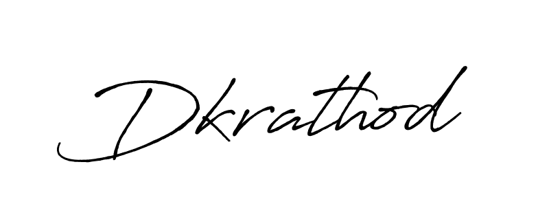 How to make Dkrathod name signature. Use Antro_Vectra_Bolder style for creating short signs online. This is the latest handwritten sign. Dkrathod signature style 7 images and pictures png