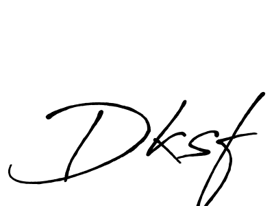 Use a signature maker to create a handwritten signature online. With this signature software, you can design (Antro_Vectra_Bolder) your own signature for name Dksf. Dksf signature style 7 images and pictures png