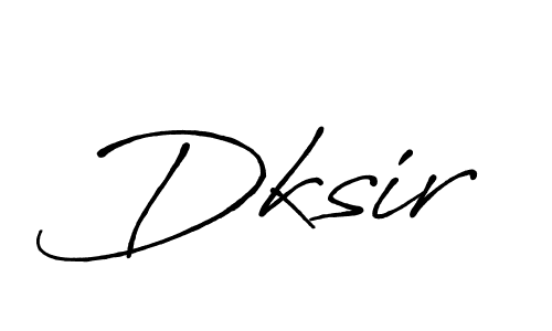 Make a beautiful signature design for name Dksir. Use this online signature maker to create a handwritten signature for free. Dksir signature style 7 images and pictures png