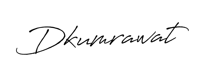 Design your own signature with our free online signature maker. With this signature software, you can create a handwritten (Antro_Vectra_Bolder) signature for name Dkumrawat. Dkumrawat signature style 7 images and pictures png