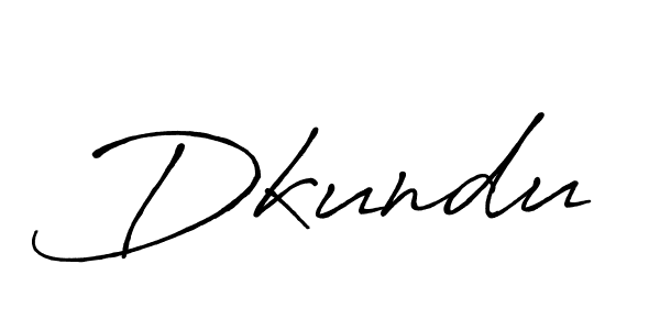 How to make Dkundu signature? Antro_Vectra_Bolder is a professional autograph style. Create handwritten signature for Dkundu name. Dkundu signature style 7 images and pictures png