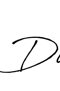 How to make Dl signature? Antro_Vectra_Bolder is a professional autograph style. Create handwritten signature for Dl name. Dl signature style 7 images and pictures png