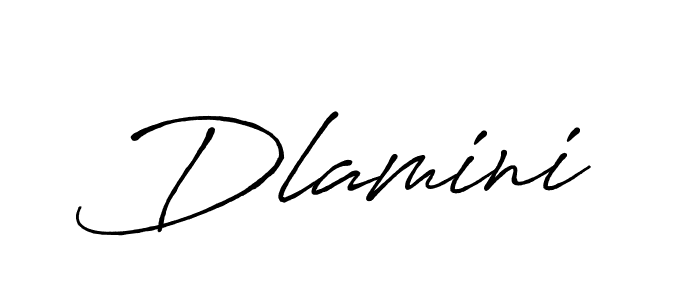How to make Dlamini signature? Antro_Vectra_Bolder is a professional autograph style. Create handwritten signature for Dlamini name. Dlamini signature style 7 images and pictures png
