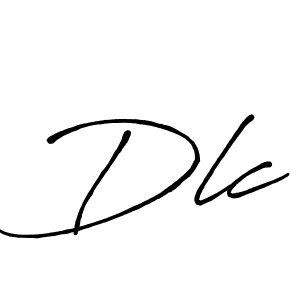 Make a beautiful signature design for name Dlc. With this signature (Antro_Vectra_Bolder) style, you can create a handwritten signature for free. Dlc signature style 7 images and pictures png