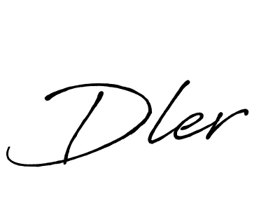 Dler stylish signature style. Best Handwritten Sign (Antro_Vectra_Bolder) for my name. Handwritten Signature Collection Ideas for my name Dler. Dler signature style 7 images and pictures png