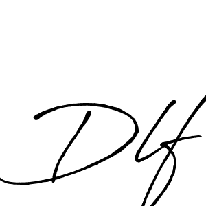 Design your own signature with our free online signature maker. With this signature software, you can create a handwritten (Antro_Vectra_Bolder) signature for name Dlf. Dlf signature style 7 images and pictures png