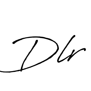 Use a signature maker to create a handwritten signature online. With this signature software, you can design (Antro_Vectra_Bolder) your own signature for name Dlr. Dlr signature style 7 images and pictures png