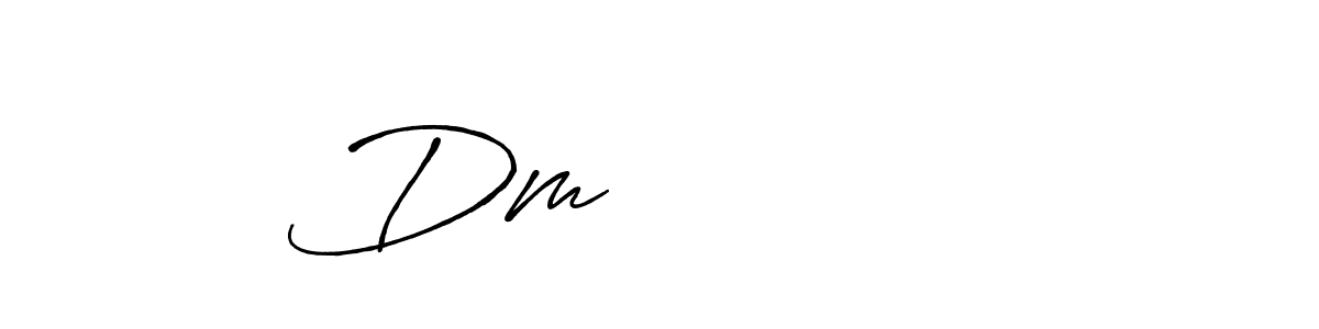 Make a beautiful signature design for name Dm          . With this signature (Antro_Vectra_Bolder) style, you can create a handwritten signature for free. Dm           signature style 7 images and pictures png