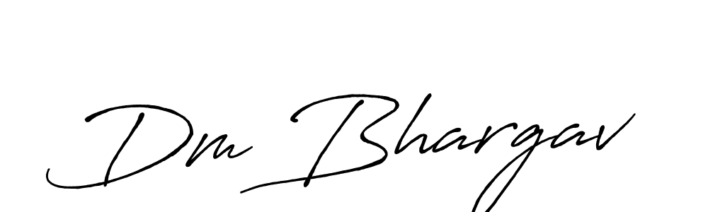 How to Draw Dm Bhargav signature style? Antro_Vectra_Bolder is a latest design signature styles for name Dm Bhargav. Dm Bhargav signature style 7 images and pictures png