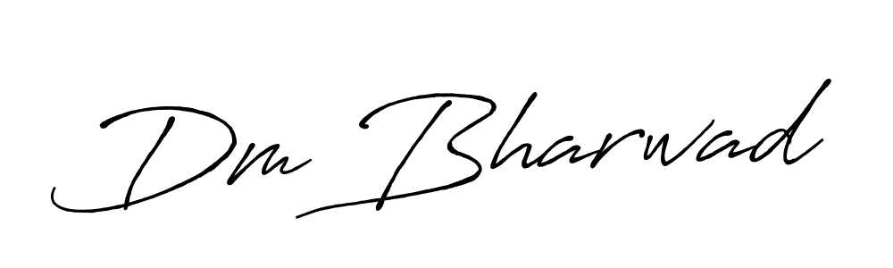Make a short Dm Bharwad signature style. Manage your documents anywhere anytime using Antro_Vectra_Bolder. Create and add eSignatures, submit forms, share and send files easily. Dm Bharwad signature style 7 images and pictures png