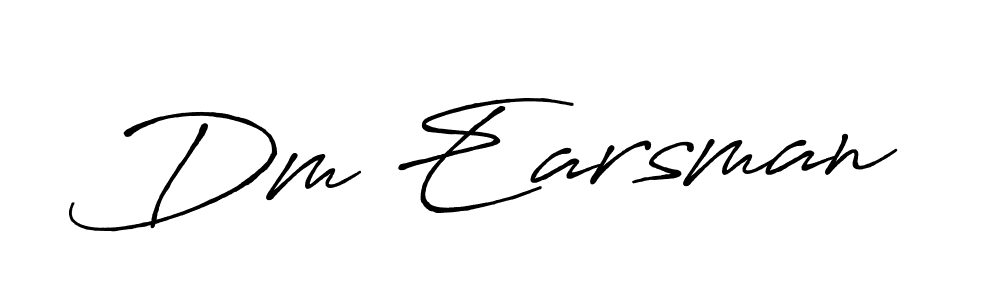 You can use this online signature creator to create a handwritten signature for the name Dm Earsman. This is the best online autograph maker. Dm Earsman signature style 7 images and pictures png