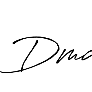 Use a signature maker to create a handwritten signature online. With this signature software, you can design (Antro_Vectra_Bolder) your own signature for name Dma. Dma signature style 7 images and pictures png