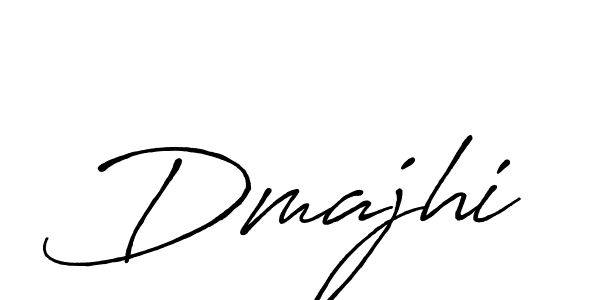 How to make Dmajhi signature? Antro_Vectra_Bolder is a professional autograph style. Create handwritten signature for Dmajhi name. Dmajhi signature style 7 images and pictures png