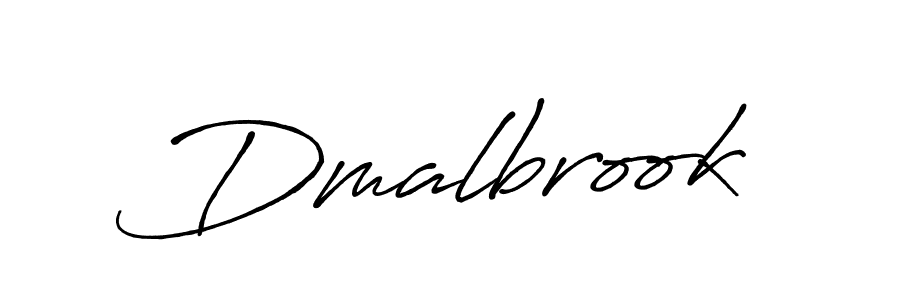 How to make Dmalbrook signature? Antro_Vectra_Bolder is a professional autograph style. Create handwritten signature for Dmalbrook name. Dmalbrook signature style 7 images and pictures png