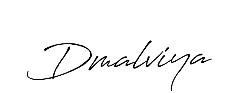 How to make Dmalviya signature? Antro_Vectra_Bolder is a professional autograph style. Create handwritten signature for Dmalviya name. Dmalviya signature style 7 images and pictures png