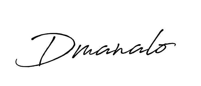 Dmanalo stylish signature style. Best Handwritten Sign (Antro_Vectra_Bolder) for my name. Handwritten Signature Collection Ideas for my name Dmanalo. Dmanalo signature style 7 images and pictures png