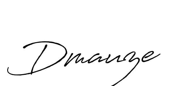 Design your own signature with our free online signature maker. With this signature software, you can create a handwritten (Antro_Vectra_Bolder) signature for name Dmauze. Dmauze signature style 7 images and pictures png