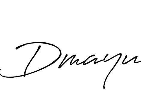 How to make Dmayu name signature. Use Antro_Vectra_Bolder style for creating short signs online. This is the latest handwritten sign. Dmayu signature style 7 images and pictures png