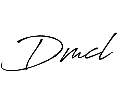 Also You can easily find your signature by using the search form. We will create Dmcl name handwritten signature images for you free of cost using Antro_Vectra_Bolder sign style. Dmcl signature style 7 images and pictures png
