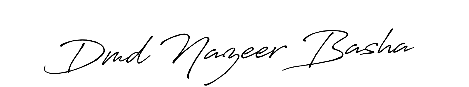 You can use this online signature creator to create a handwritten signature for the name Dmd Nazeer Basha. This is the best online autograph maker. Dmd Nazeer Basha signature style 7 images and pictures png