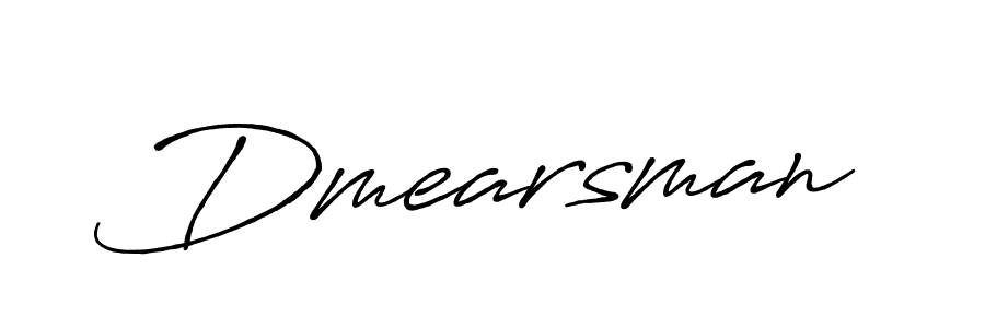 Design your own signature with our free online signature maker. With this signature software, you can create a handwritten (Antro_Vectra_Bolder) signature for name Dmearsman. Dmearsman signature style 7 images and pictures png