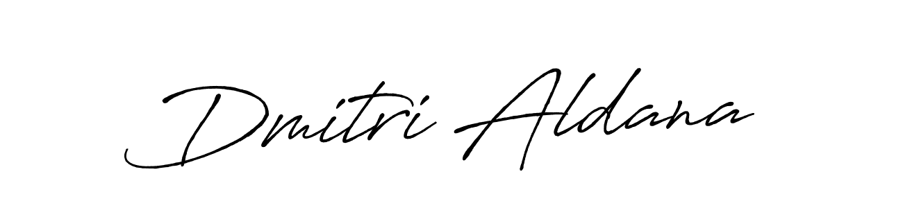 Create a beautiful signature design for name Dmitri Aldana. With this signature (Antro_Vectra_Bolder) fonts, you can make a handwritten signature for free. Dmitri Aldana signature style 7 images and pictures png