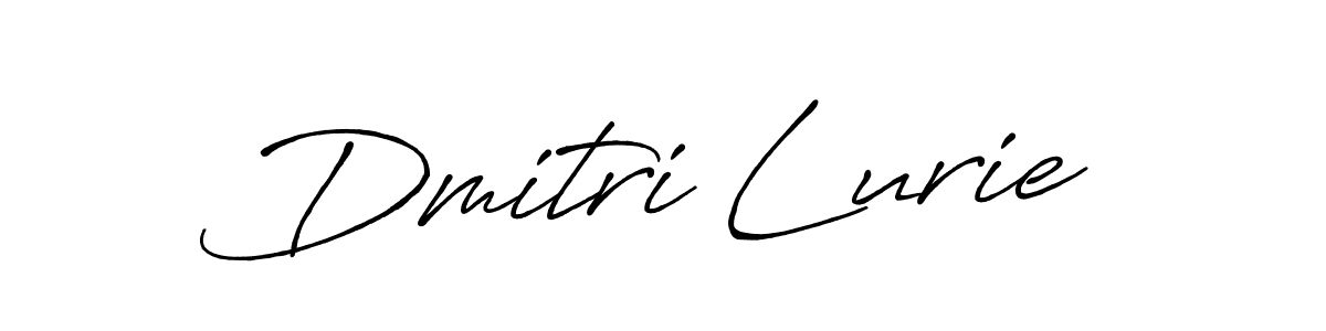 Create a beautiful signature design for name Dmitri Lurie. With this signature (Antro_Vectra_Bolder) fonts, you can make a handwritten signature for free. Dmitri Lurie signature style 7 images and pictures png