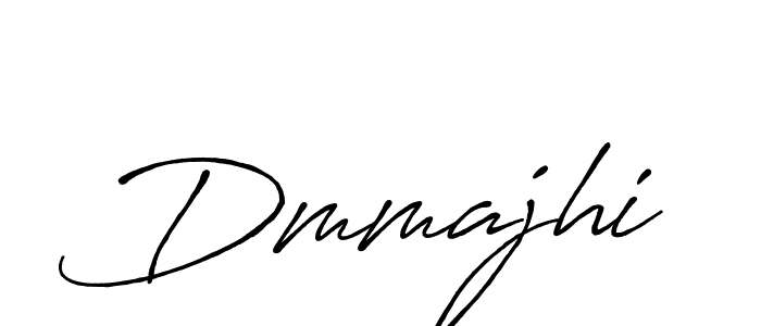 Make a beautiful signature design for name Dmmajhi. With this signature (Antro_Vectra_Bolder) style, you can create a handwritten signature for free. Dmmajhi signature style 7 images and pictures png