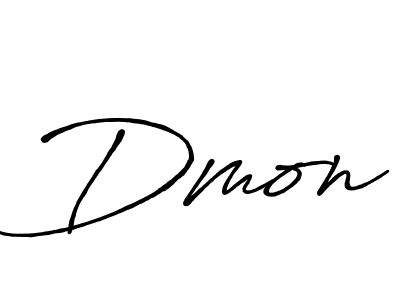 Make a beautiful signature design for name Dmon. With this signature (Antro_Vectra_Bolder) style, you can create a handwritten signature for free. Dmon signature style 7 images and pictures png