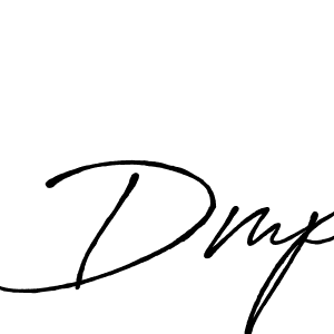 Use a signature maker to create a handwritten signature online. With this signature software, you can design (Antro_Vectra_Bolder) your own signature for name Dmp. Dmp signature style 7 images and pictures png