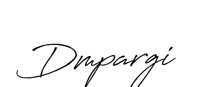 Create a beautiful signature design for name Dmpargi. With this signature (Antro_Vectra_Bolder) fonts, you can make a handwritten signature for free. Dmpargi signature style 7 images and pictures png