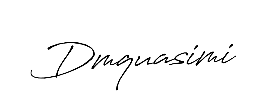 Dmquasimi stylish signature style. Best Handwritten Sign (Antro_Vectra_Bolder) for my name. Handwritten Signature Collection Ideas for my name Dmquasimi. Dmquasimi signature style 7 images and pictures png