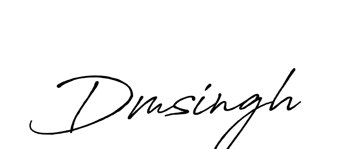 It looks lik you need a new signature style for name Dmsingh. Design unique handwritten (Antro_Vectra_Bolder) signature with our free signature maker in just a few clicks. Dmsingh signature style 7 images and pictures png