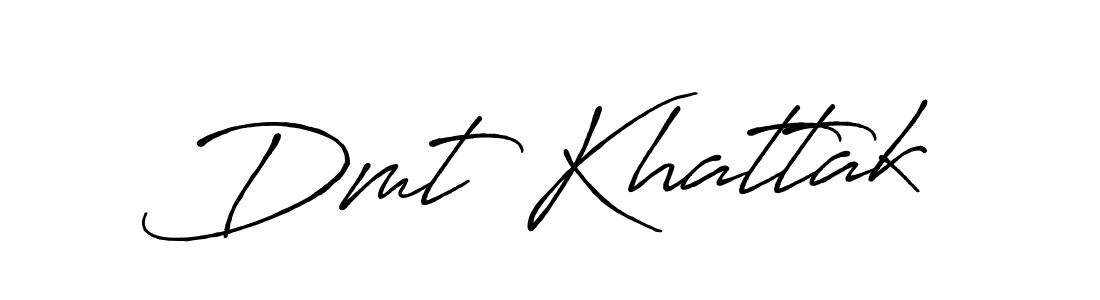 How to Draw Dmt Khattak signature style? Antro_Vectra_Bolder is a latest design signature styles for name Dmt Khattak. Dmt Khattak signature style 7 images and pictures png