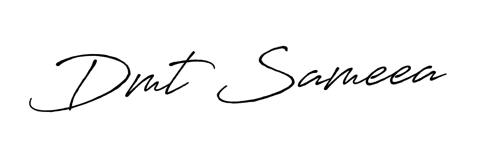 Make a short Dmt Sameea signature style. Manage your documents anywhere anytime using Antro_Vectra_Bolder. Create and add eSignatures, submit forms, share and send files easily. Dmt Sameea signature style 7 images and pictures png