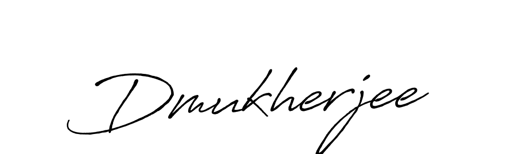 Dmukherjee stylish signature style. Best Handwritten Sign (Antro_Vectra_Bolder) for my name. Handwritten Signature Collection Ideas for my name Dmukherjee. Dmukherjee signature style 7 images and pictures png